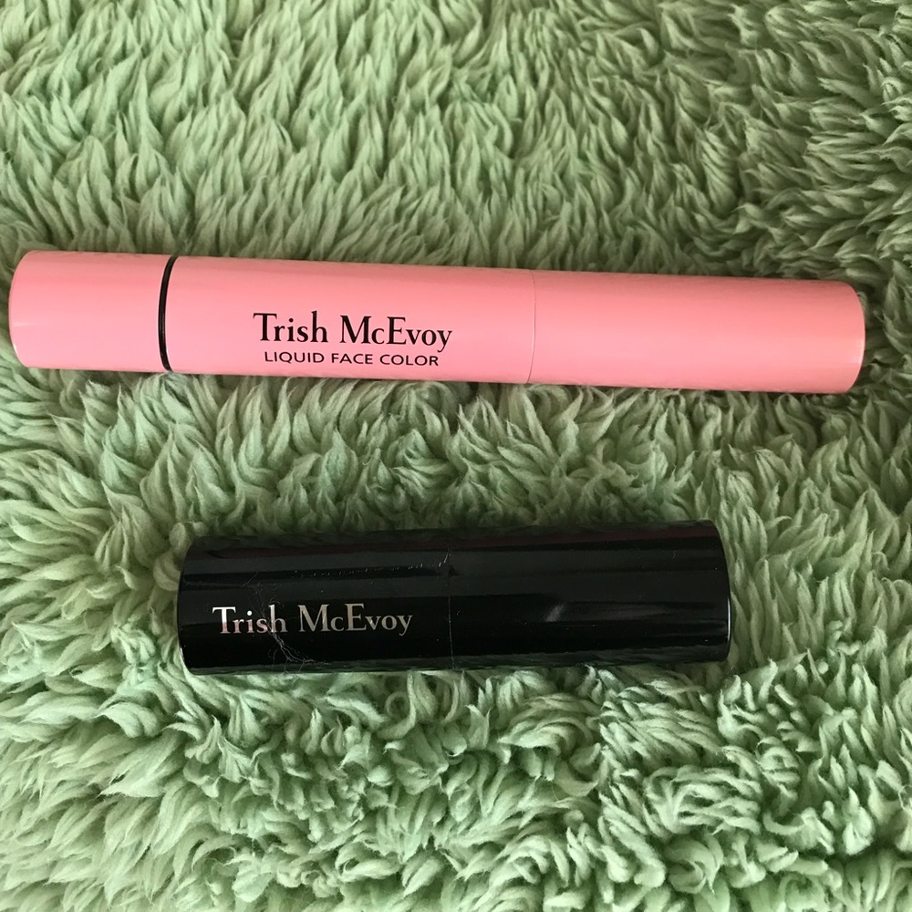 Trish McEvoy liquid face color and lip balm